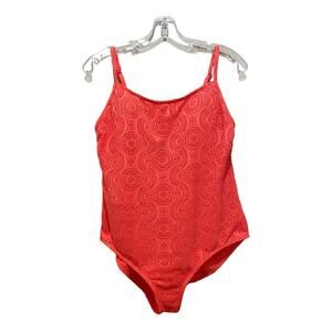 Catalina eyelet lace one piece bathing suit size XL